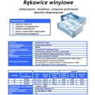 Rękawice winylowe pudrowane - specyfikacja